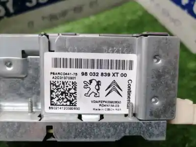 Автозапчастина б/у аудіо система / радіо cd для citroen jumpy 1.6 16v hdi посилання на oem iam 98032839xt  98032839xt Автозапчастина б/у аудіо система / радіо cd для citroen jumpy 1.6 16v hdi посилання на oem iam 98032839xt  98032839xt
