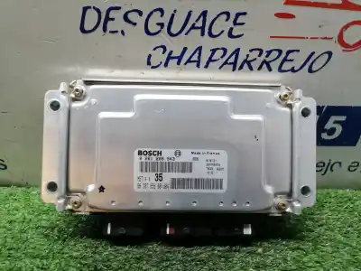 Peça sobressalente para automóvel em segunda mão centralina de motor uce por peugeot 307 (s1) xn referências oem iam 9638765680