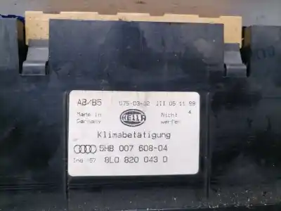 Автозапчасти б/у климат-контроль за audi a3 (8l) 1.9 tdi ссылки oem iam 8l0820043d  8l0820043d