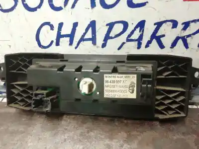 Second-hand car spare part multifunction display for citroen c3 1.4 hdi cool oem iam references 96439997xt  96439997xt