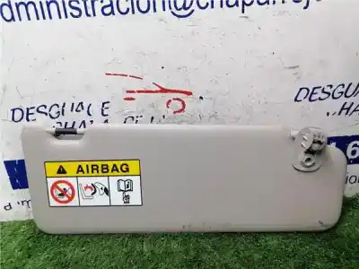 Peça sobressalente para automóvel em segunda mão PARA-SOL DIREITO por DACIA DUSTER II  Referências OEM IAM   