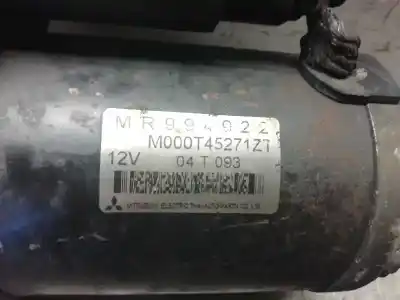 Second-hand car spare part starter motor for smart forfour básico (55kw) oem iam references mooot45271zt  mooot45271zt