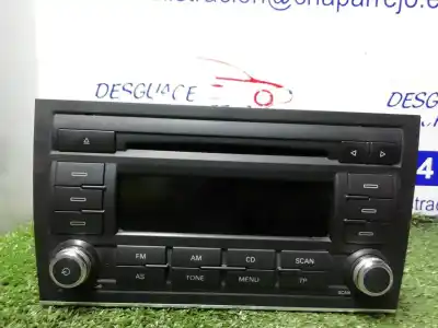 Second-hand car spare part audio system / radio cd for seat exeo berlina (3r2) reference oem iam references 3r0035186