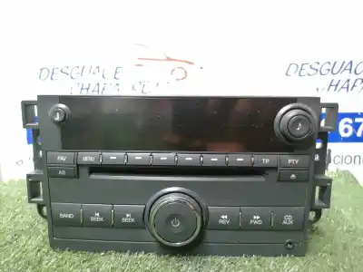 Pezzo di ricambio per auto di seconda mano impianto audio / radio cd per chevrolet aveo ls riferimenti oem iam 96628256