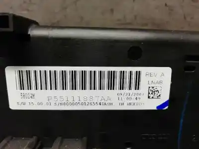 Second-hand car spare part heating / air conditioning control panel for dodge avenger se oem iam references p55111887aa  p55111887aa