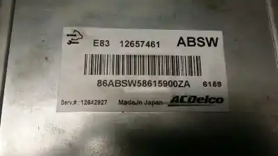 Peça sobressalente para automóvel em segunda mão centralina de motor uce por opel corsa e color edition referências oem iam 12657461  