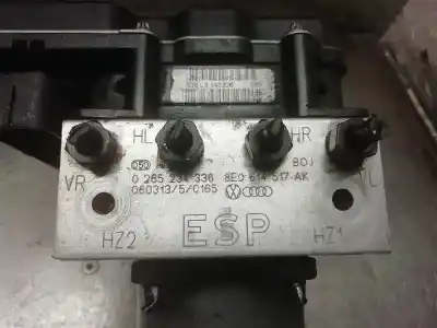 Peça sobressalente para automóvel em segunda mão abs por audi a4 berlina (8e) 2.0 tdi 16v (103kw) referências oem iam 0265234336  0265234336