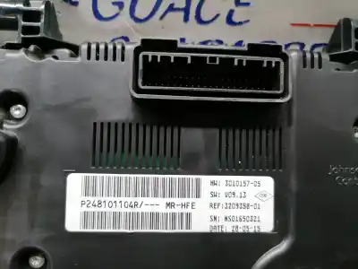 Second-hand car spare part dashboard for renault kadjar bose edition oem iam references p248101104r  p248101104r