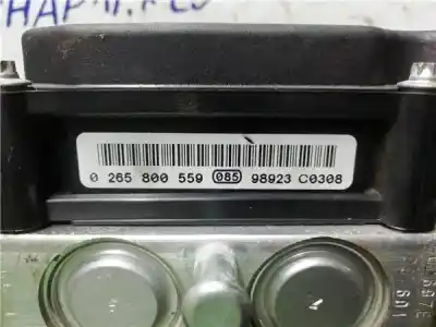 Second-hand car spare part abs for renault clio iii 1.2 16v e85 cat (etanol) oem iam references 0265232077  0265800559