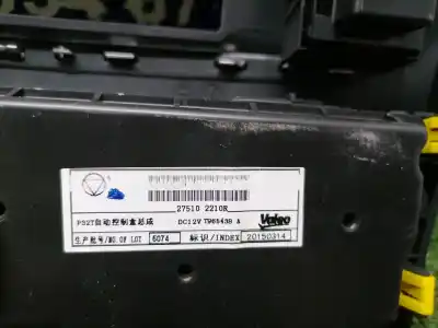 Peça sobressalente para automóvel em segunda mão comando de sofagem (chauffage / ar condicionado)  por renault kadjar bose edition referências oem iam 253b05623r  275102210r