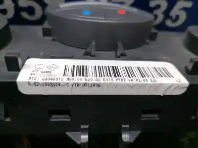 Peça sobressalente para automóvel em segunda mão comando de sofagem (chauffage / ar condicionado) por renault grand modus dynamique referências oem iam 8200563524  8200563524