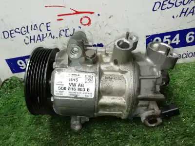 Peça sobressalente para automóvel em segunda mão compressor de ar condicionado a/a a/c por seat leon st (5f8) 1.5 16v tsi act referências oem iam 5q0816803b