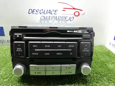 İkinci el araba yedek parçası SES SISTEMI / RADYO CD için HYUNDAI I20  OEM IAM referansları 961211J250  961211J250