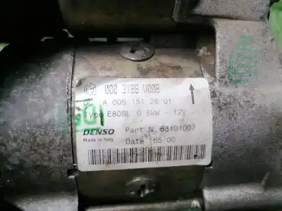 Second-hand car spare part starter motor for smart coupe pure oem iam references   0003188v008