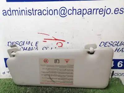 Peça sobressalente para automóvel em segunda mão para-sol direito por renault laguna iii dynamique referências oem iam   