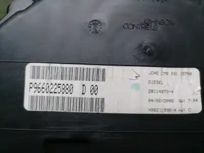 Peça sobressalente para automóvel em segunda mão quadrante por citroen c3 1.4 hdi cool referências oem iam   9660225880