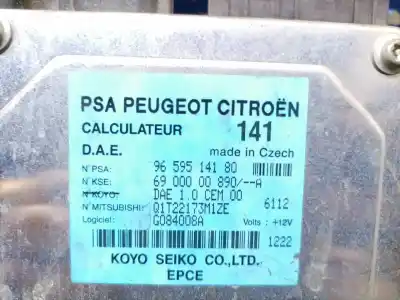 Second-hand car spare part electronic module for citroen c3 1.4 hdi cool oem iam references 9659514180  9659514180