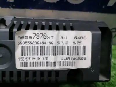 Second-hand car spare part multifunction display for citroen c3 1.4 hdi cool oem iam references 96597970xt  96597970xt