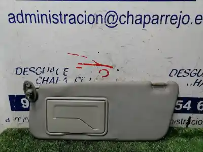 Second-hand car spare part left sunshade for chevrolet matiz s oem iam references 