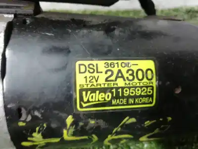 Peça sobressalente para automóvel em segunda mão motor de arranque por kia cee´d concept referências oem iam 361002a300  361002a300