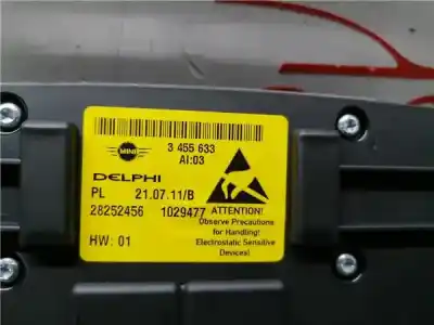Peça sobressalente para automóvel em segunda mão luz interior por mini coupe 1.6 16v referências oem iam 3455633  1029477
