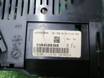 Peça sobressalente para automóvel em segunda mão quadrante por renault laguna iii dynamique referências oem iam 250450036r  250450036r