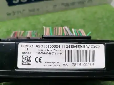 Second-hand car spare part electronic module for renault laguna iii dynamique oem iam references bcm x91 a2c5318652411 284b10045r
