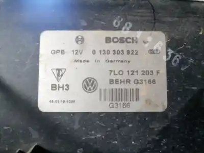 Автозапчасти б/у электрический вентилятор за audi q7 (4l) 3.0 v6 24v tdi ссылки oem iam 0130303922  7l0121203f