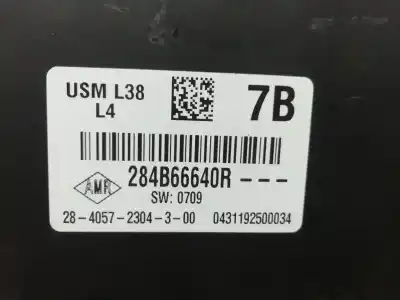 Peça sobressalente para automóvel em segunda mão caixa de fusíveis e relés por renault fluence dynamique referências oem iam 284b66640r usm l38 284b66640r