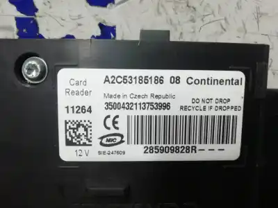 Second-hand car spare part ignition switch for renault fluence dynamique oem iam references 285909828r a2c53185186 285909828r