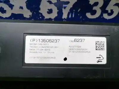 Автозапчасти б/у электронный модуль за opel mokka x excellence start/stop 4x4 ссылки oem iam 13506237  13506237