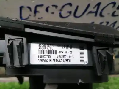 Second-hand car spare part climate control for citroen c4 picasso avatar oem iam references 9650868977  9650868977