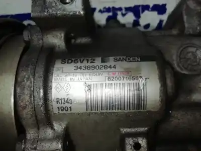 Автозапчастина б/у компресор кондиционера для otras marcas kangoo (f/kc0) alize посилання на oem iam 8200716562  8200716562