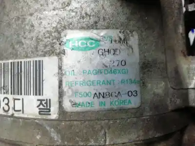 Second-hand car spare part air conditioning compressor for kia cee´d concept oem iam references an8ca03  an8ca03