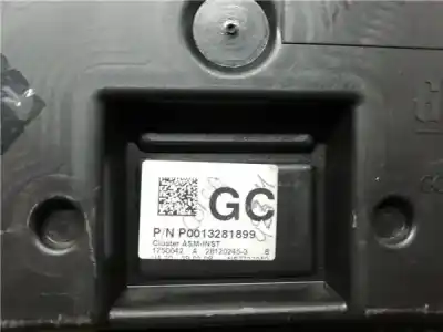 Second-hand car spare part dashboard for opel corsa d 1.3 16v cdti oem iam references 13281899  13281899