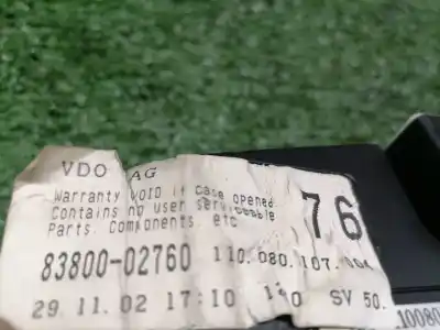 Peça sobressalente para automóvel em segunda mão quadrante por toyota corolla (e12) 2.0 d-4d linea sol berlina referências oem iam 8380002760  8380002760