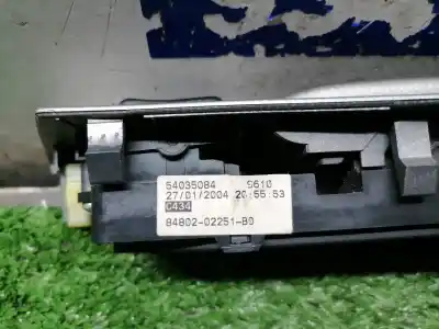 Second-hand car spare part left front power window switch for toyota corolla (e12) 2.0 d-4d linea sol berlina oem iam references   