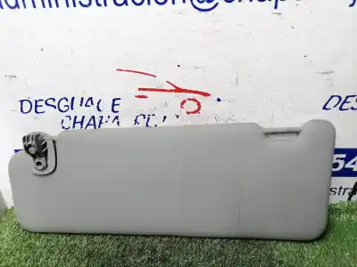 Peça sobressalente para automóvel em segunda mão pára-sol esquerdo por dacia logan ambiance referências oem iam 