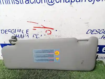 Peça sobressalente para automóvel em segunda mão para-sol direito por dacia logan ambiance referências oem iam   