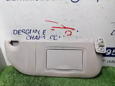 Second-hand car spare part right sunshade for citroen c3 1.4 hdi cool oem iam references 