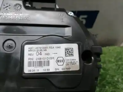 Peça sobressalente para automóvel em segunda mão quadrante por renault talisman icon referências oem iam 248101015r  248101015r