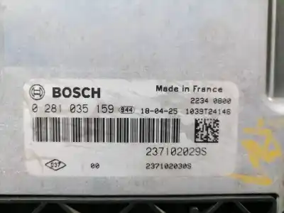 Second-hand car spare part ecu engine control for renault talisman icon oem iam references 237102029s  0281035159