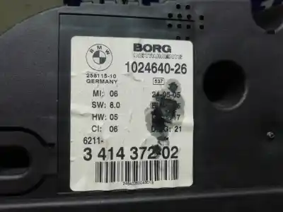 Peça sobressalente para automóvel em segunda mão quadrante por bmw x3 (e83) 2.0d referências oem iam 25811510 341437202 102464026
