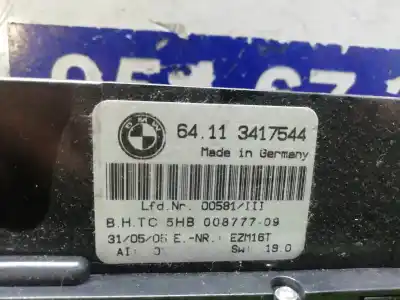 Second-hand car spare part climate control for bmw x3 (e83) 2.0d oem iam references 64113417544  64113417544