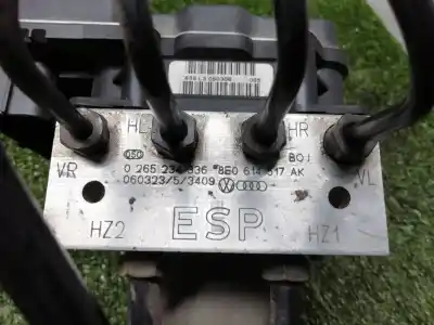 Peça sobressalente para automóvel em segunda mão abs por audi a4 berlina (8e) 2.0 referências oem iam 8e0614517ak 8e0910517d 0265234336