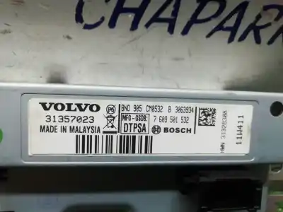 Second-hand car spare part multifunction display for volvo xc60 kinetic drive oem iam references 7609501532  31357023