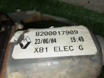 Second-hand car spare part rear left window regulator for renault espace iv (jk0) authentique oem iam references 8200017909  8200017909