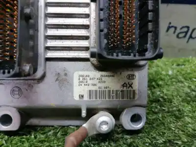 Second-hand car spare part ecu engine control for opel corsa c club oem iam references 24443796  0261207423