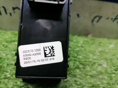 Second-hand car spare part right front power window switch for kia cee´d business oem iam references 93580a2000  93580a2000