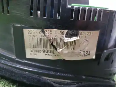 Second-hand car spare part dashboard for audi a4 avant (8e) 2.5 tdi (120kw) oem iam references 0263620035  8e0920900k